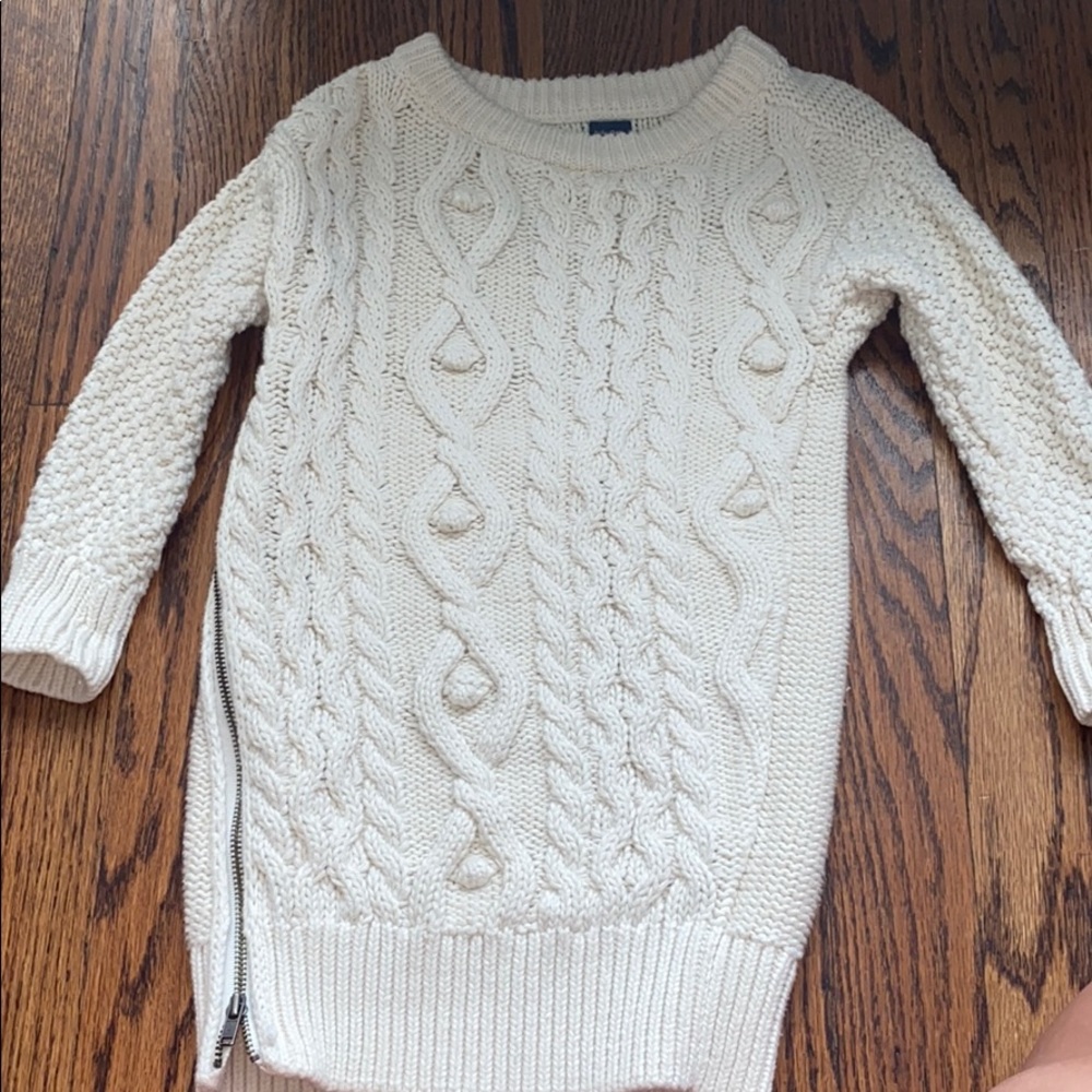 Baby Gap cable knit dress
